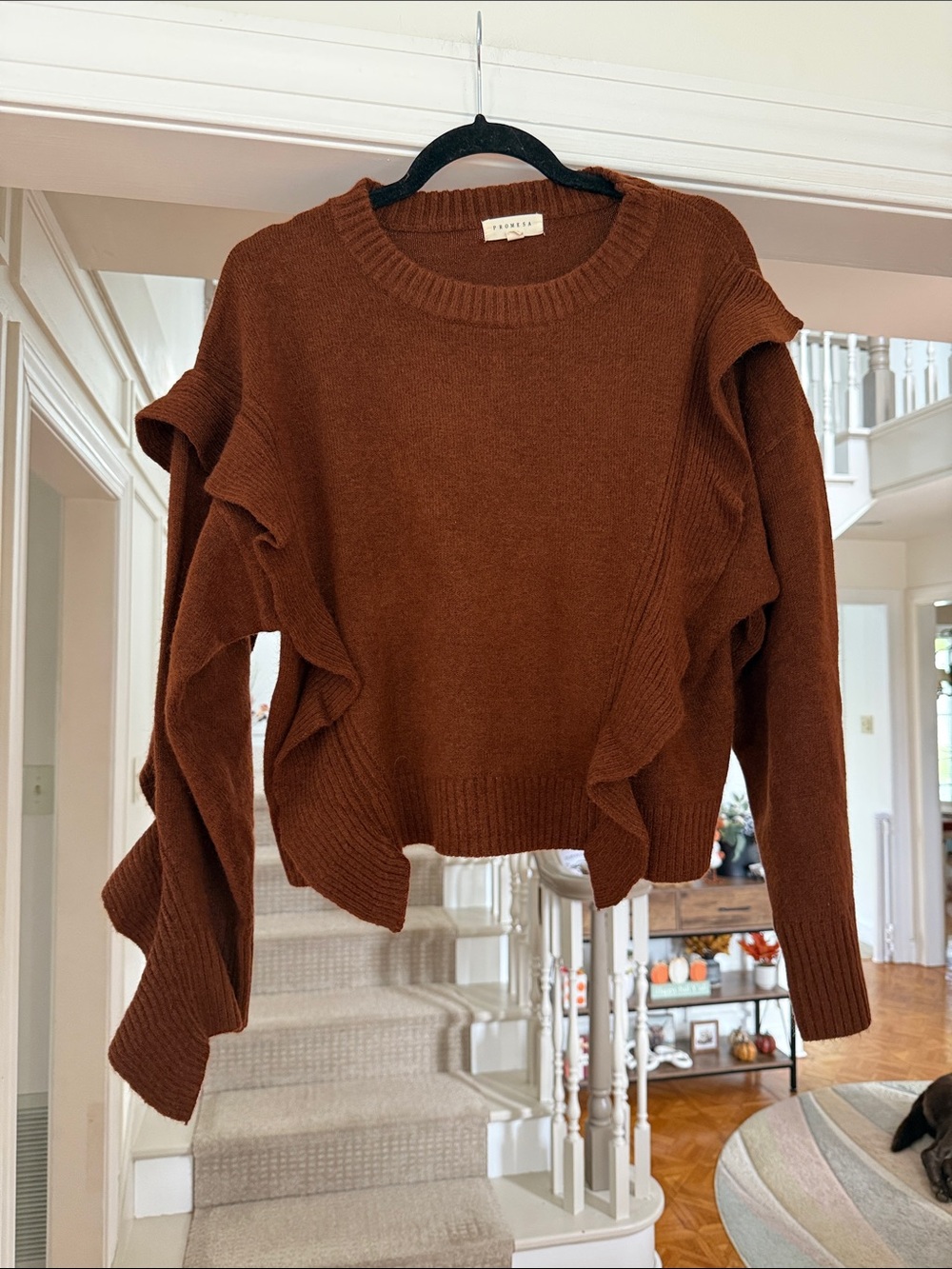 Promesa Ruffle Sweater